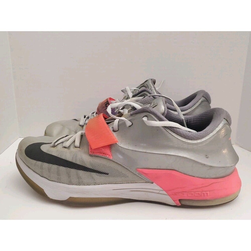 Nike KD 7 All Star 742548-090 Sz 14 Pure Platinum Multi-Color With Box